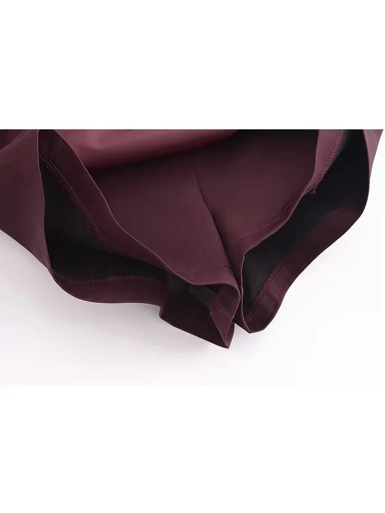 Vintage Side-Zip Skort