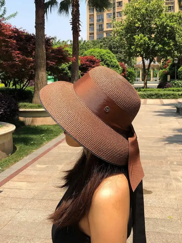 Hepburn Bow Sun Hat UPF 50+