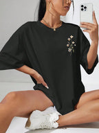 Cotton Printed Short-Sleeve T-Shirt