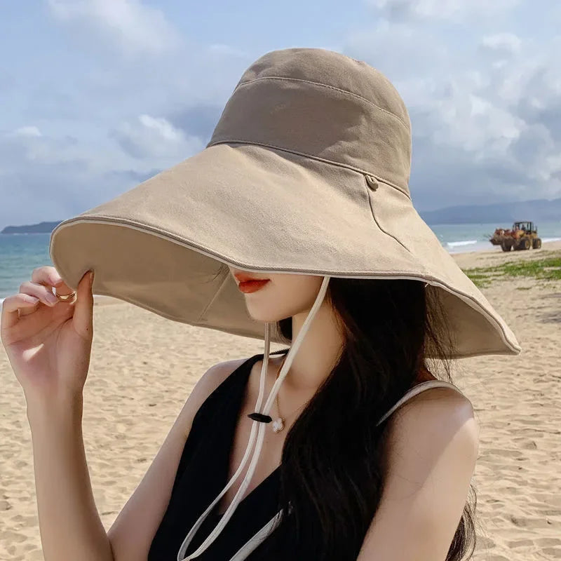 Reversible Wide Brim Sun Hat