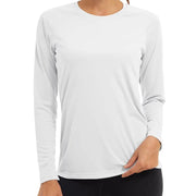 KEFITEVD Quick Dry Women's UPF 50+ Long Sleeve T-Shirts Skin Sun/UV Protection Breathable Lightweight Swim Outdoor Hiking Shirts