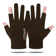 Anti-UV Men Women Fishing Gloves Sunscreen Antiskid Spring   Breathable Cycling Sport Gloves Fishing