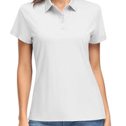 TACVASEN UPF50+ UV Protection Quick Dry Polo T-Shirts Womens Summer Short Sleeve Golf Sports Tee Shirts Breathable Workout Tops