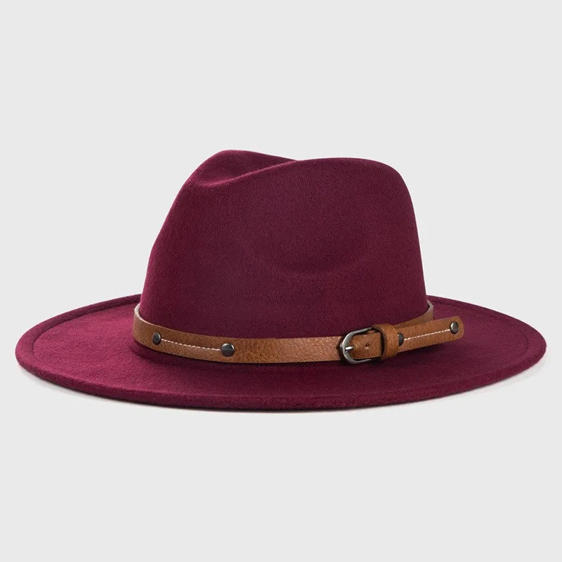 Classic Felt-Look Fedora