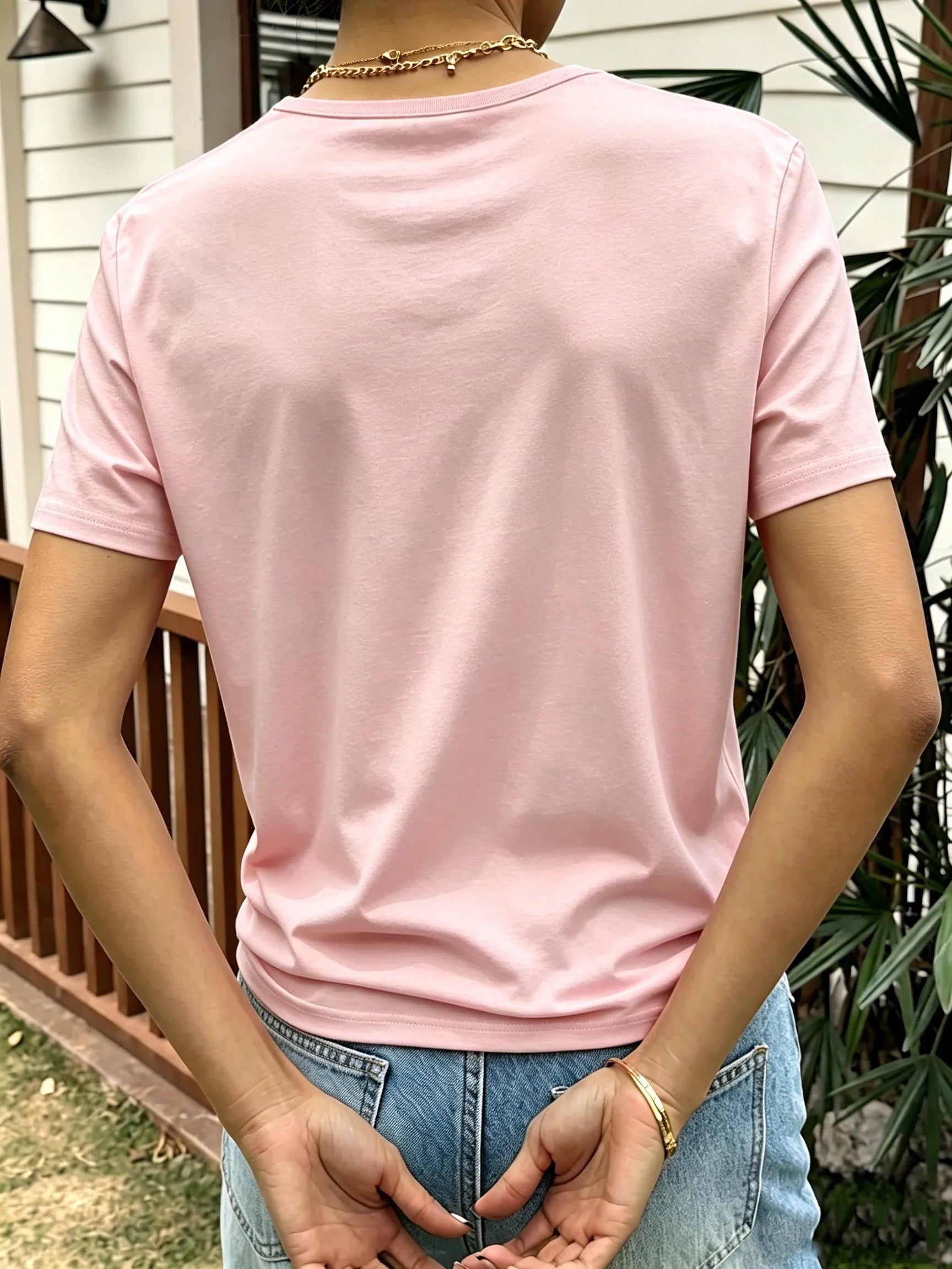 Cotton Short-Sleeve Relaxed Training T-Shirt