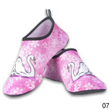 Patterned Aqua Socks