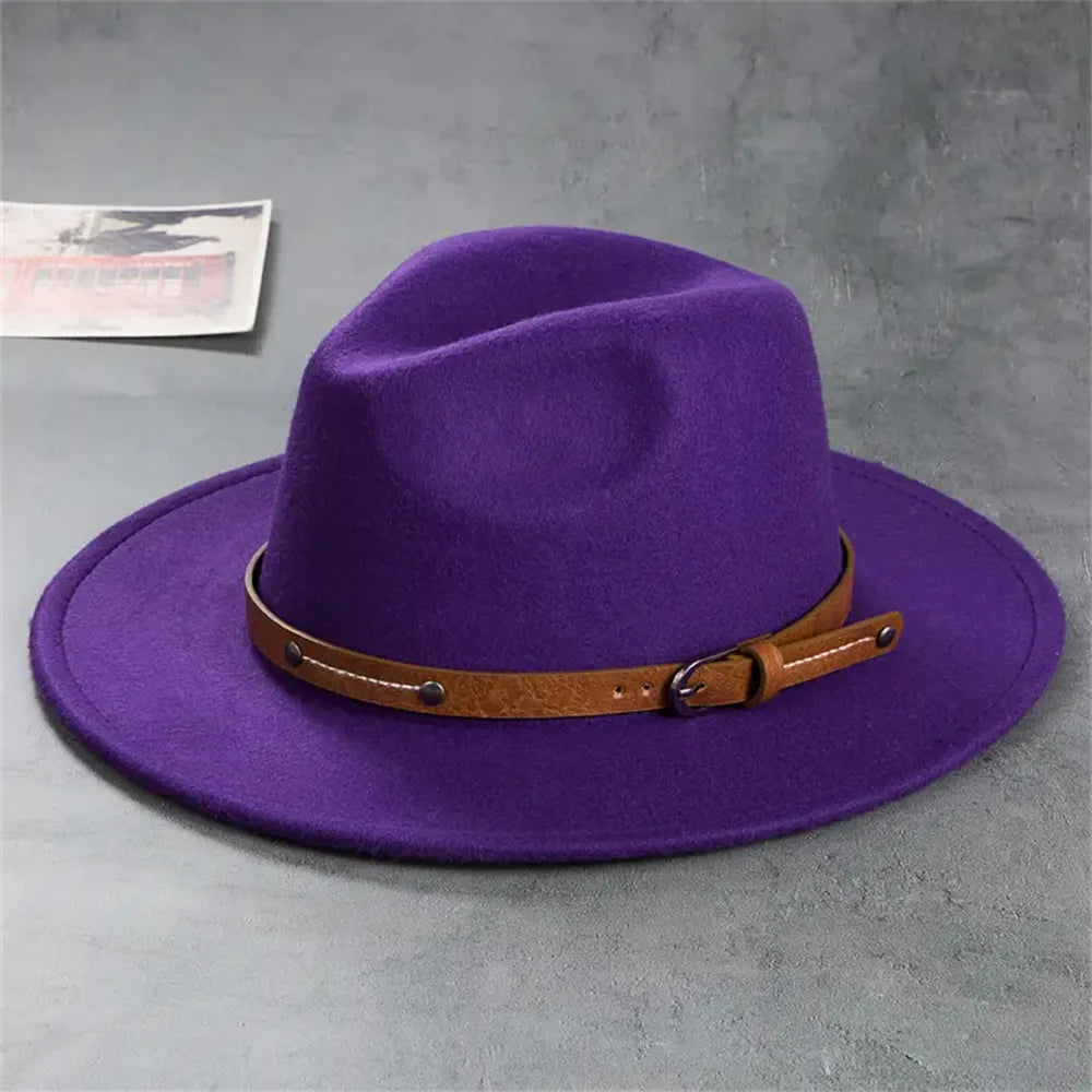 Classic Felt-Look Fedora