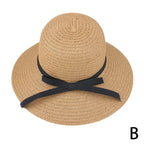 Foldable Straw Beach Hat UPF 50+