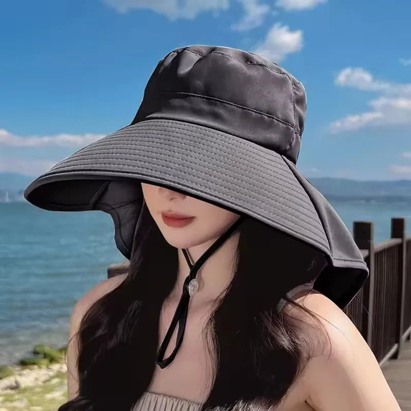 Coastal Neck Cover Hat UPF 50+