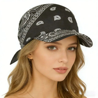 Paisley Ponytail Baseball Cap