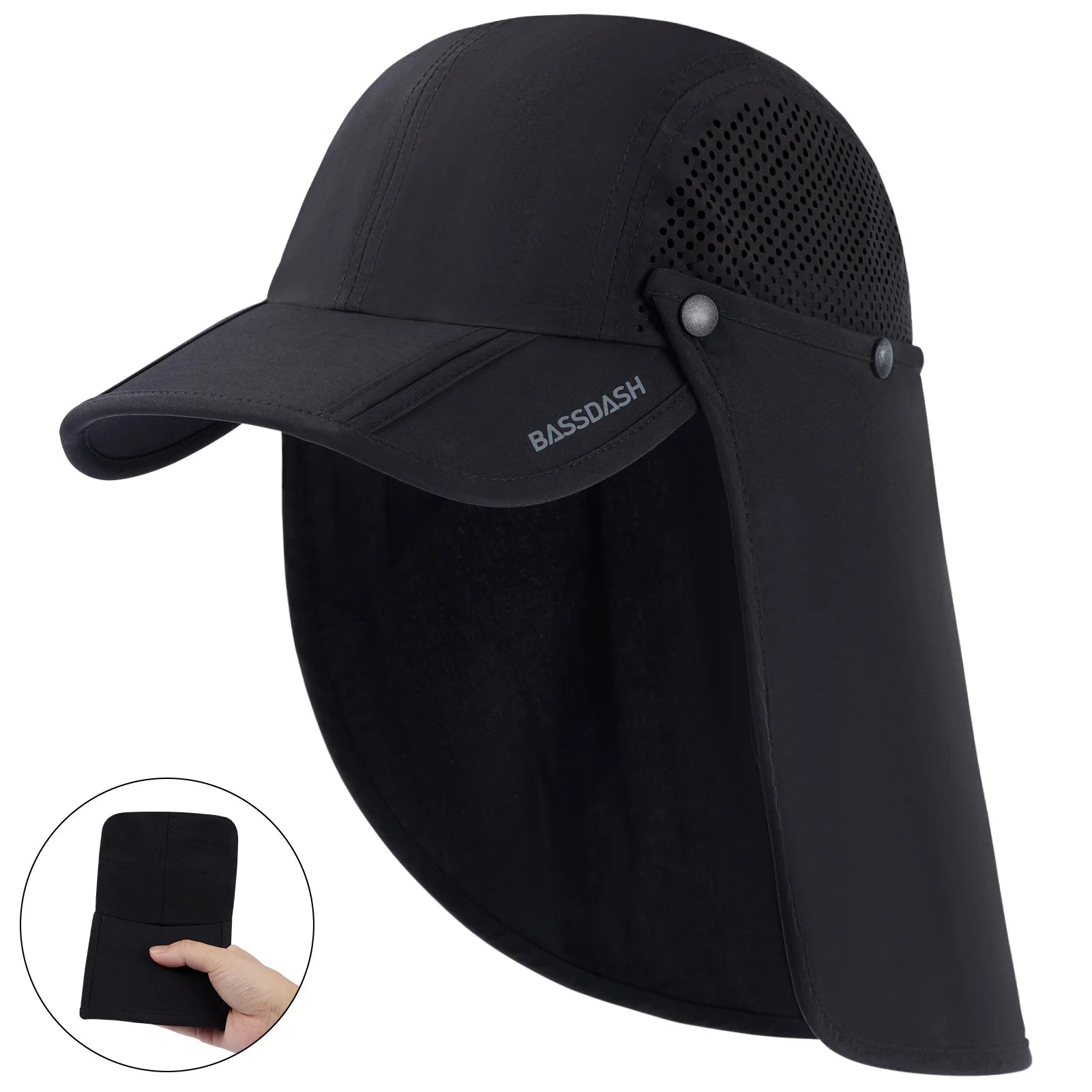 Explorer Sun Cap with Neck Flap UPF 50+