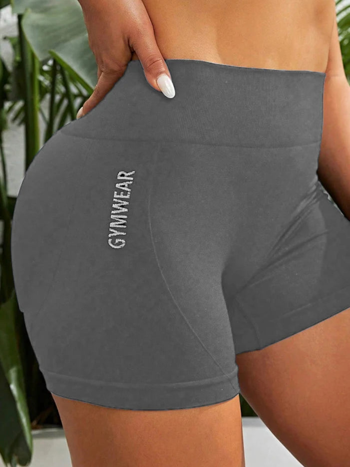 Aurelia Sun High-Waist Cycling Shorts – Blue – image 8