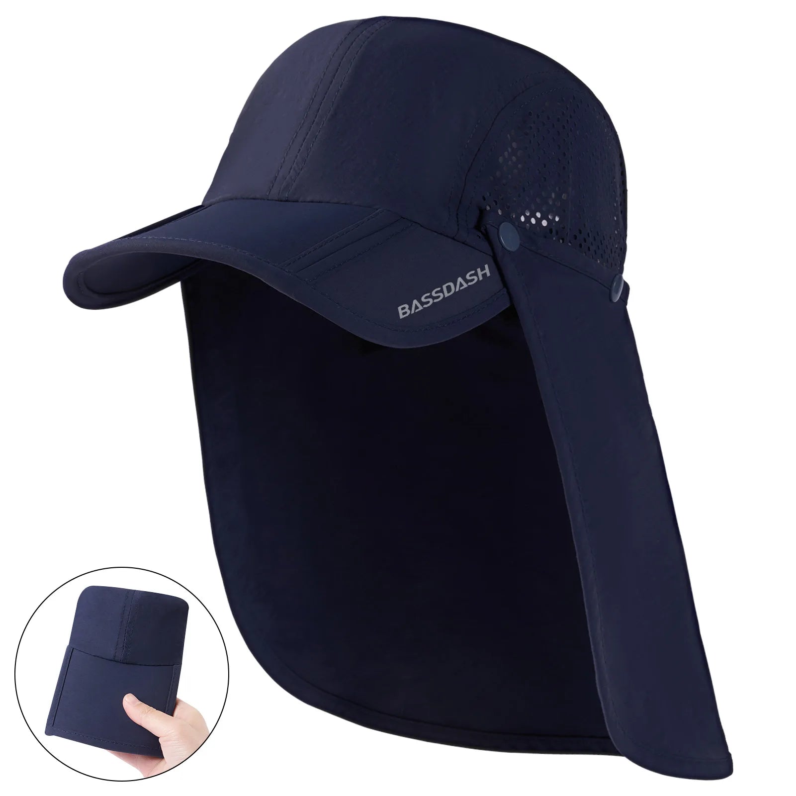 Explorer Sun Cap with Neck Flap UPF 50+