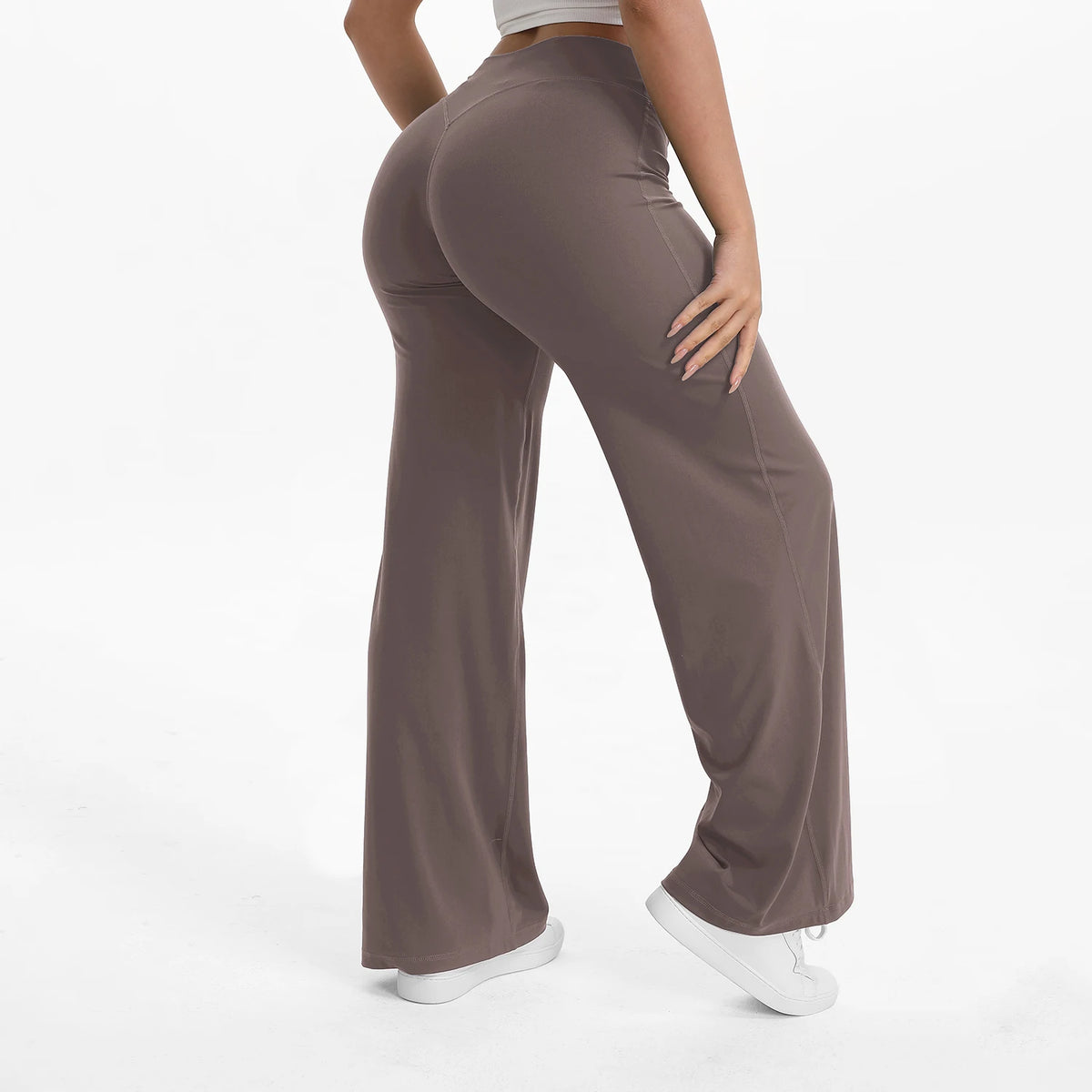 Aurelia Sun SoftMotion Straight Leg Yoga Pants – Blue Grey – image 32