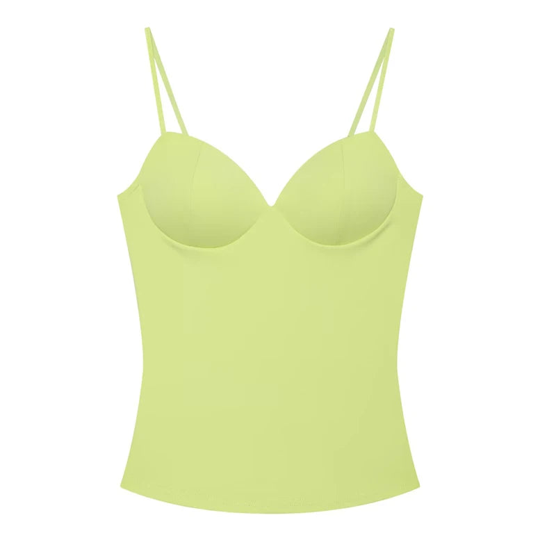 Structured Backless Corset Camisole
