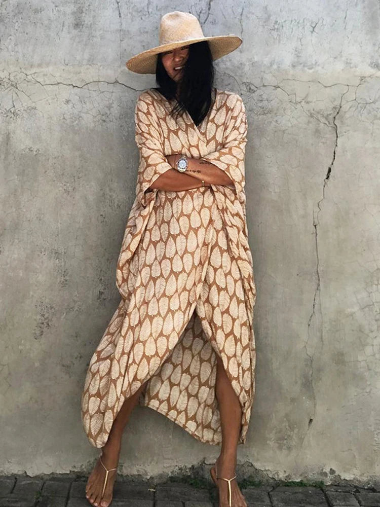 Tie-Dye Kimono Beach Cover-Up