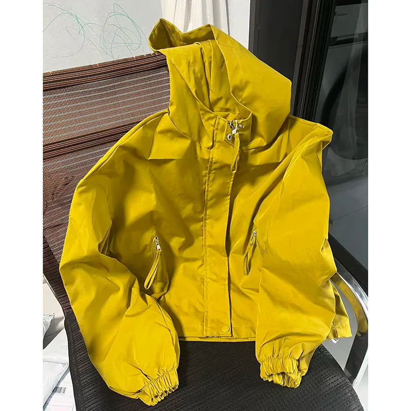 2026 New Summer Sun Protection Women's Jacket Long Sleeve Casual Windbreaker Female Hooded Overcoat Loose Basic Coats Outwear