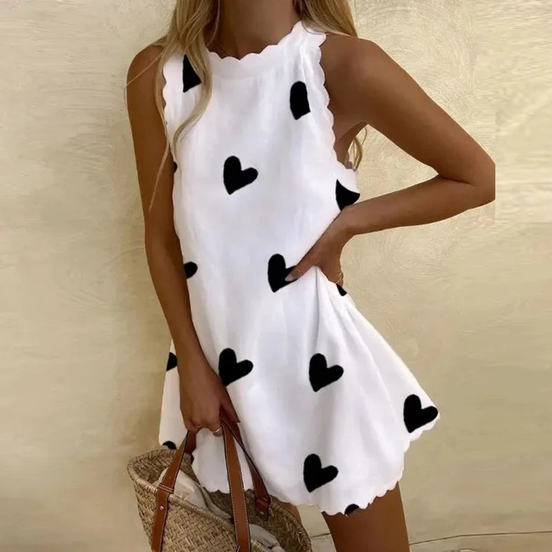 Breeze Relaxed Sleeveless Mini Dress