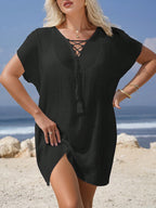 Coastal Button-Front Cover-Up