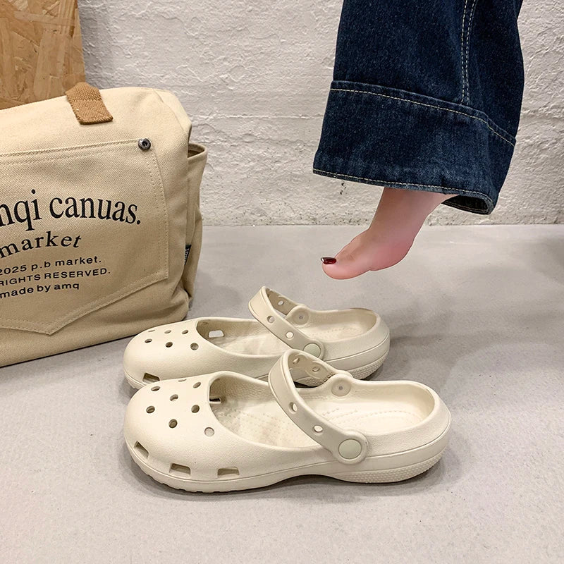 Thick-Sole Garden Clogs