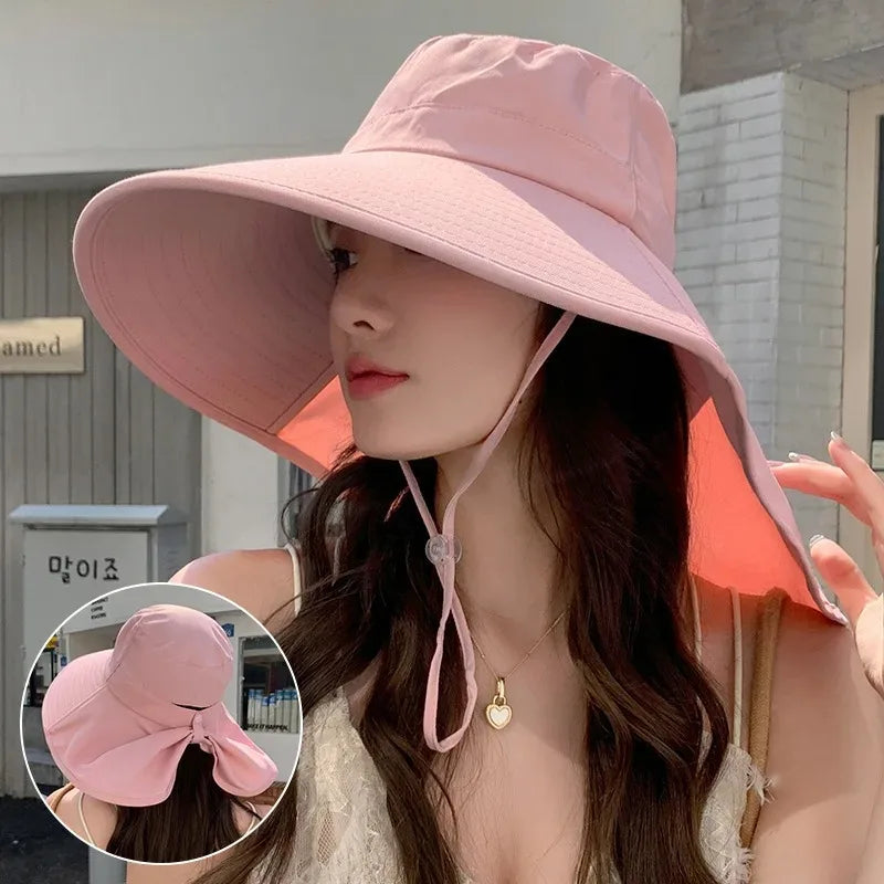 Coastal Neck Cover Hat UPF 50+
