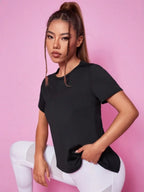 Mesh Short-Sleeve Relaxed Training T-Shirt