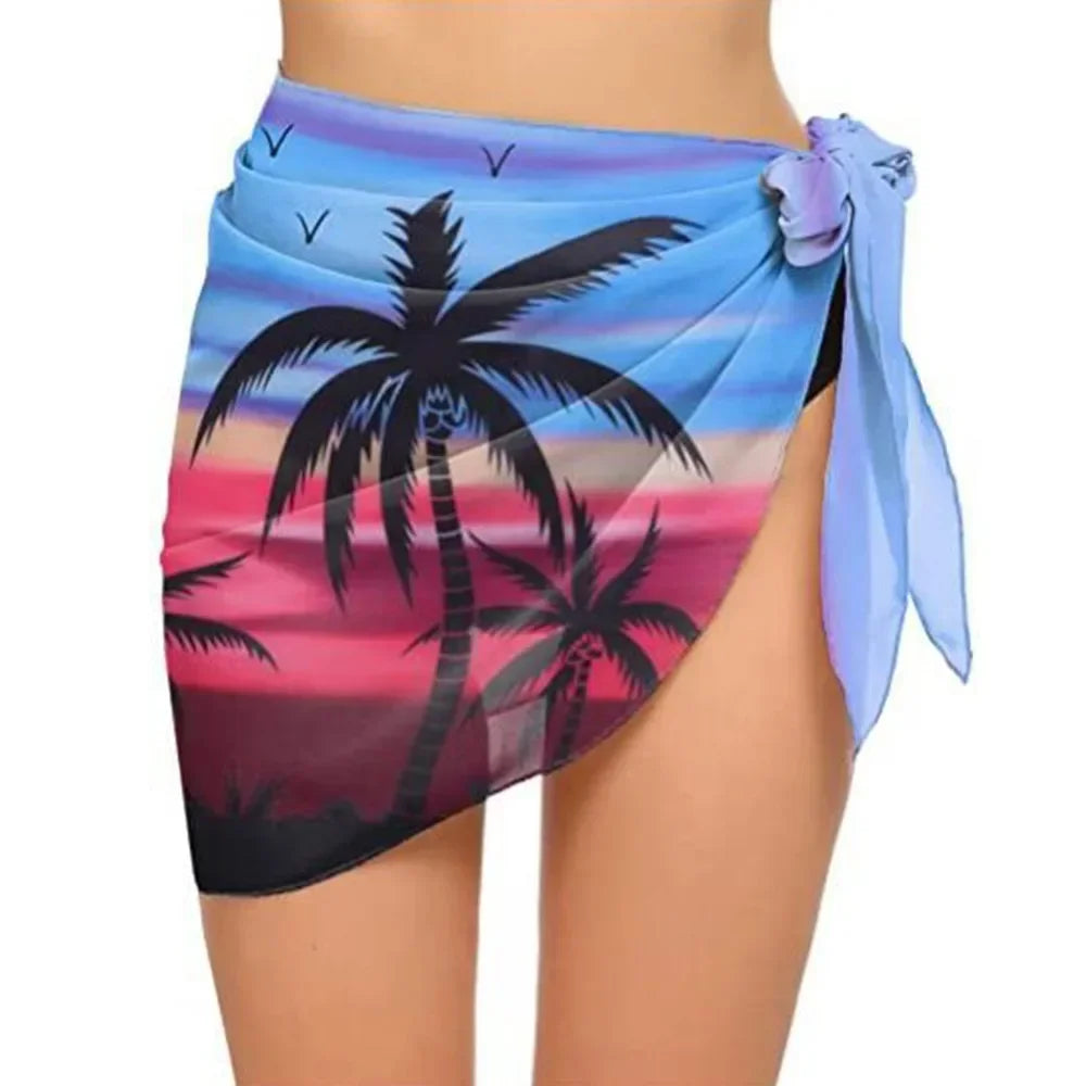 Women's Lightweight Chiffon Beach Sarong