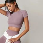 Seamless Short-Sleeve Training Tee