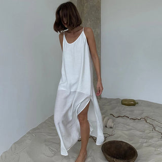 Breeze V-Neck Relaxed Maxi Dress