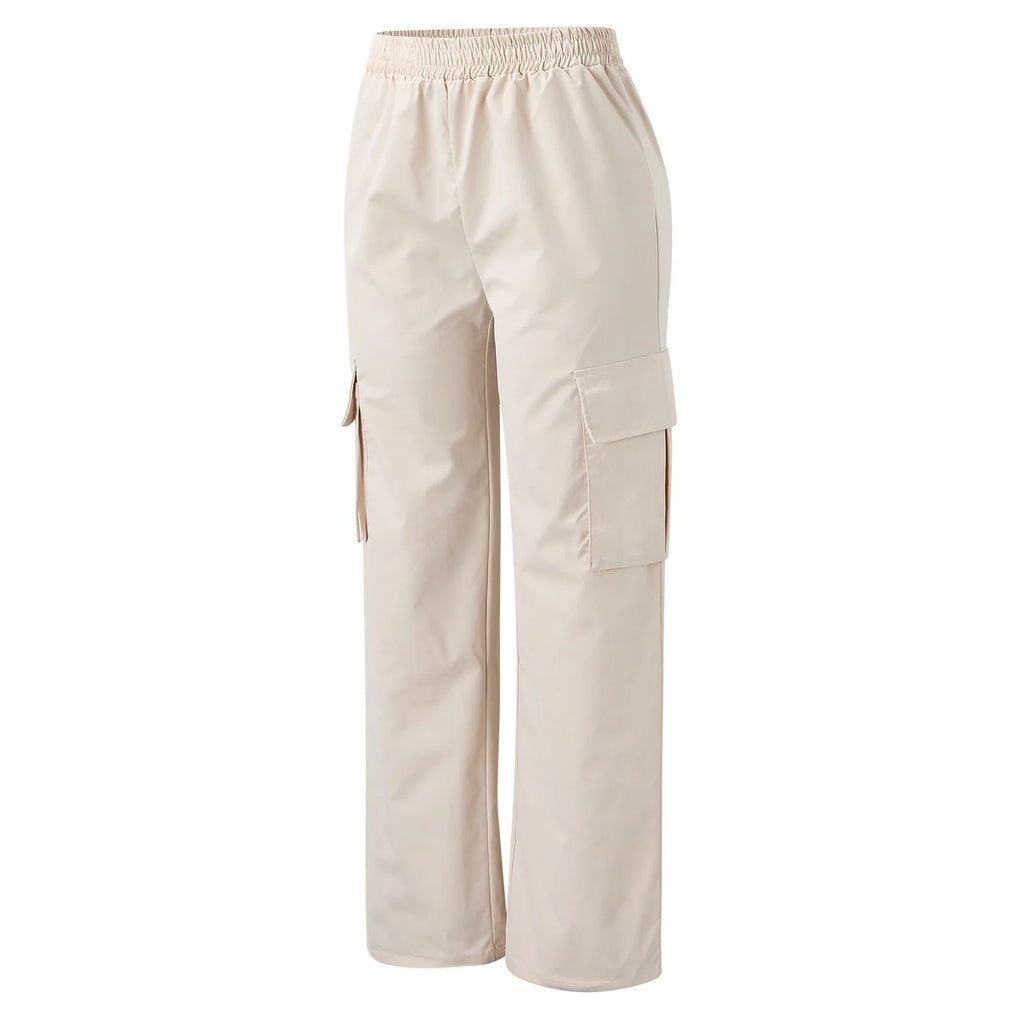 Utility Straight-Leg Cargo Pants