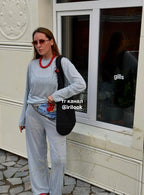 Soft Knit Polo & Lounge Pants Collection