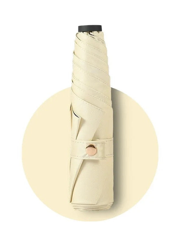 Aurelia Sun Ultra-Light Pocket Umbrella – Light Yellow