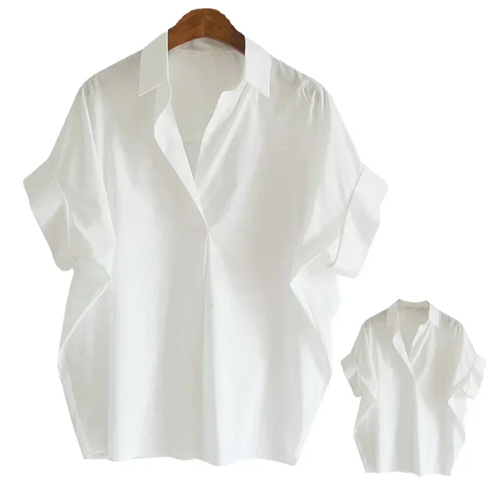 Batwing-Sleeve Blouse