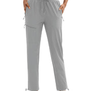 TACVASEN UPF50+ Quick Dry Cargo Pants Womens Outdoor Hiking 4 Pockets Sweatpants Breathable Waterproof UV Protection Trousers