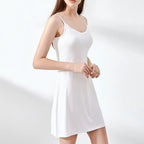 Sleeveless Plus-Size Dress