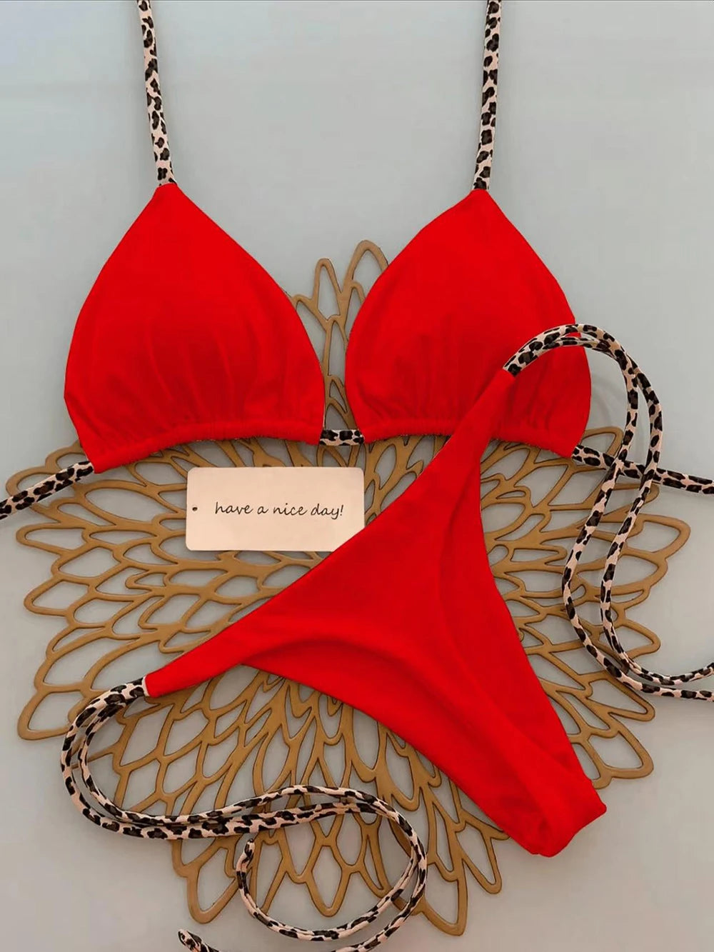 Aurelia Sun Triangle Tie-Side Bikini – Style B – image 9