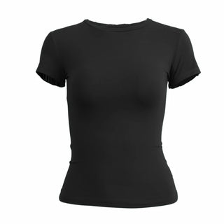 Contour Knit Short-Sleeve Tee