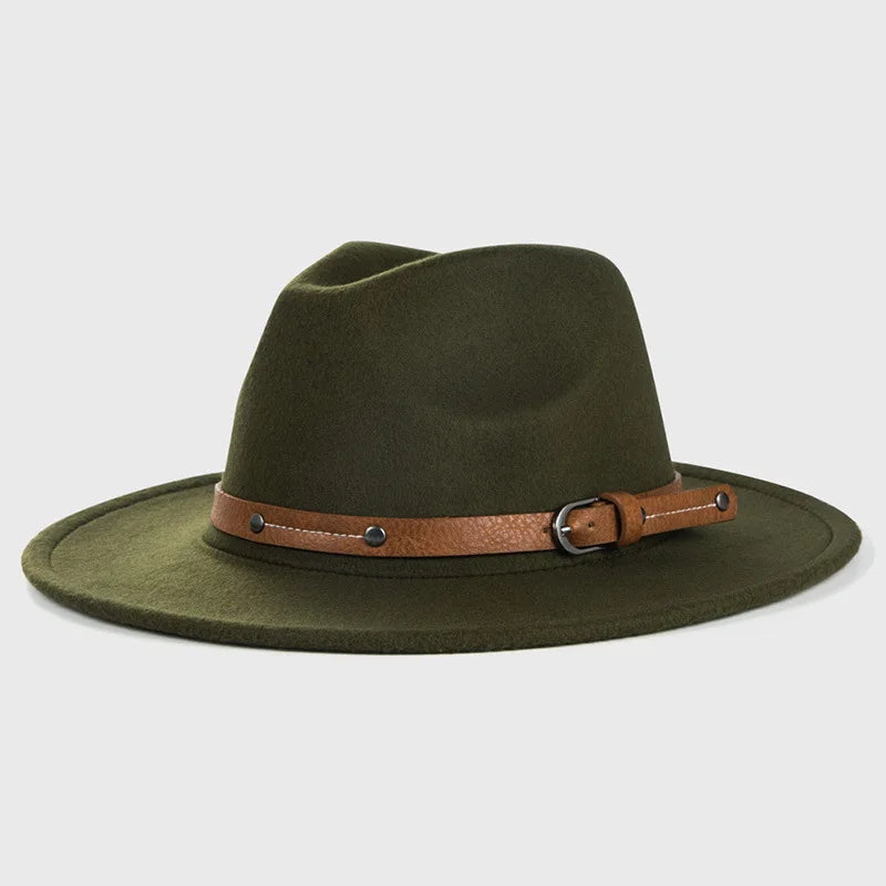 Classic Felt-Look Fedora