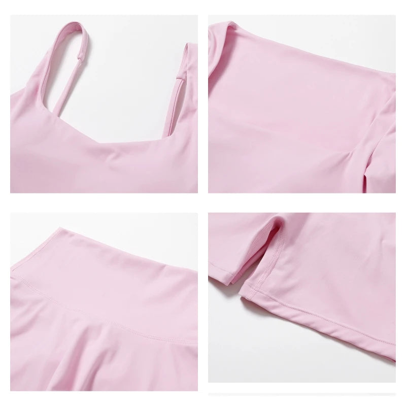 Aurelia Sun Long Sleeve Summer Training Set – Pink – Set 1 – image 6