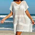 Marina Open-Knit Cover-Up