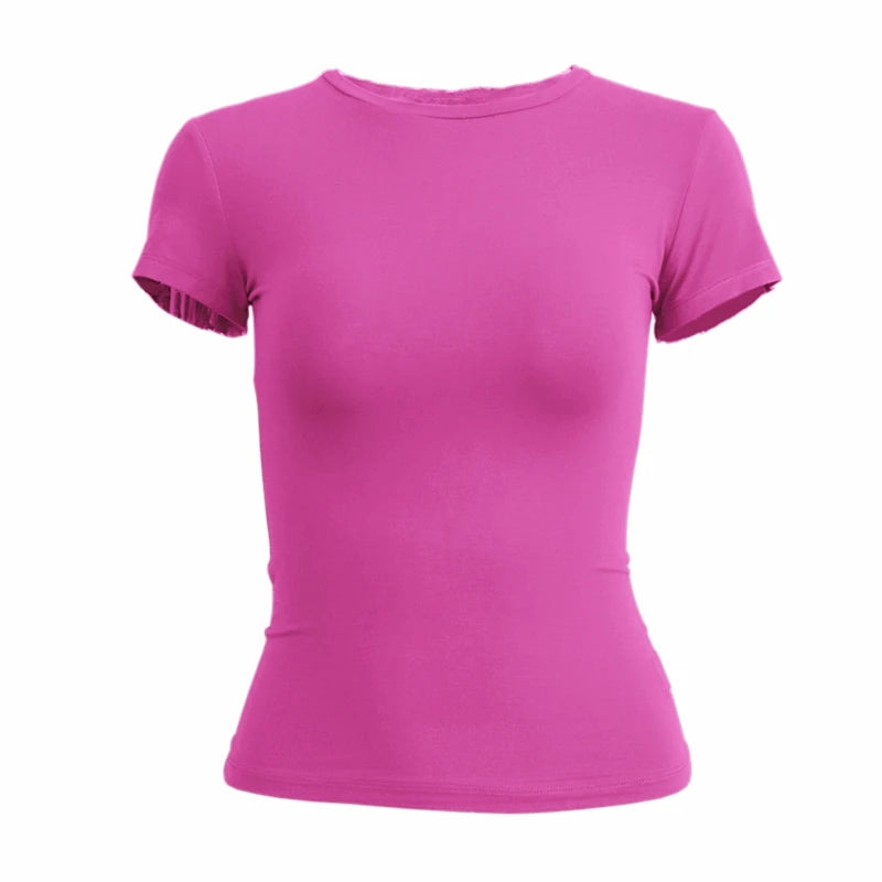 Contour Knit Short-Sleeve Tee
