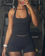 Strappy Padded Training Bra