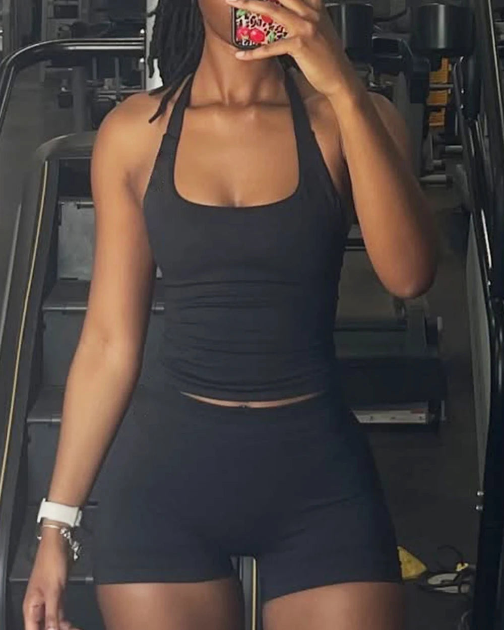 Strappy Padded Training Bra