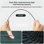 24-rib Long Handle Automatic Umbrella Long Handle Business Umbrella for Men Integrated Button Large Wind-Resistant Umbrella Para