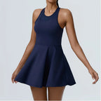 Drawstring Tennis Dress