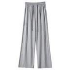 Summer Ice  Pants  Wide Leg Petite To Regular UPF50+  Sunscreen Pants, Breathable, Thin, Hanging Casual Pants Elastic Stretchy
