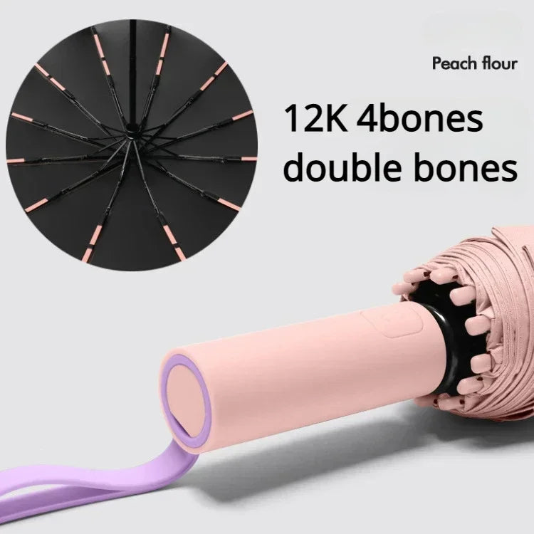 72 Bones Super Strong Windproof Automatic Folding Men Umbrella Reinforced Large Rainproof Sun Protection Umbrellas Women