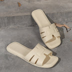 Lightweight Open-Toe Flat Sandals