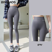 BIVIGAOS Summer Letters Ultra-Thin Shark Leggings Women High Waist Tight Fitness Leggings Seamless Sexy Sun Protection Leggings