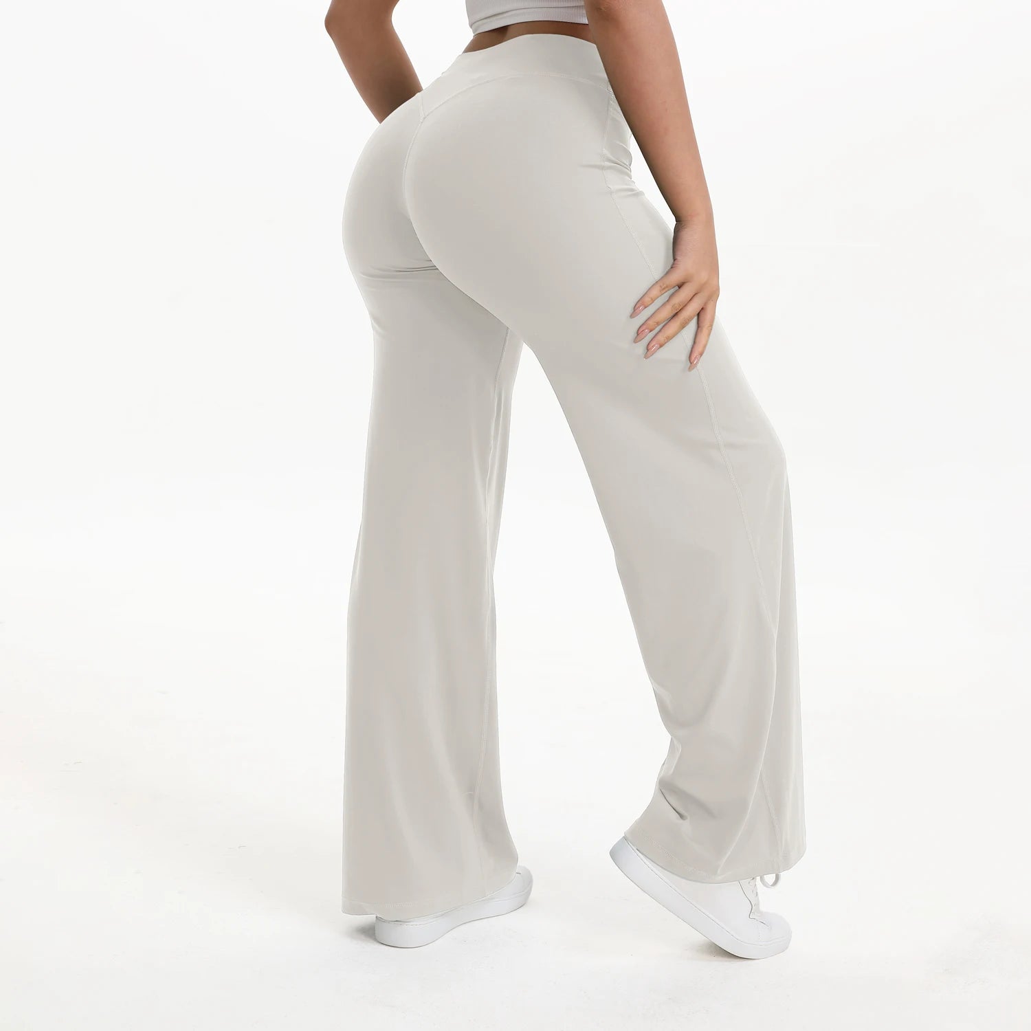 Aurelia Sun SoftMotion Straight Leg Yoga Pants – Cream Yellow – image 17